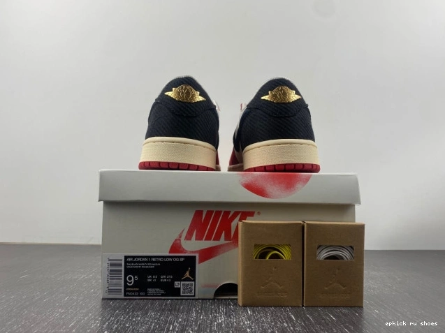 Rep Low Away OG Air Room 1 Jordan FN0432-100 Trophy x 0802
